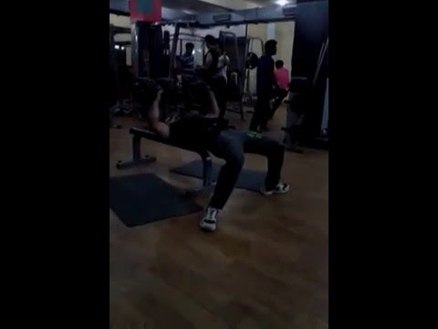 how to build chest at gym with heavy workout...