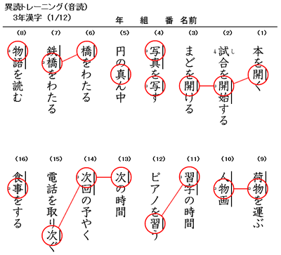 漢字ドリルの印刷サイト 小学生 個人塾 個人指導の教材