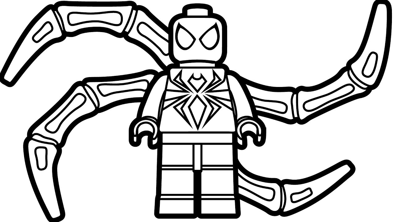 Spiderman Coloring Pages Online At Getdrawings Free Download