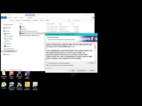 Software interactive petrophysics (IP)