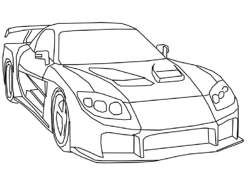 Drawings Fast Cars