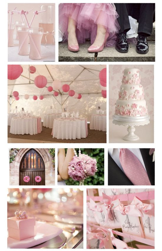 Fabulously Pink wedding