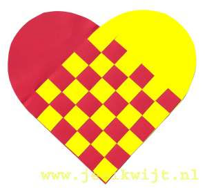 Hartje Vlechten Voor Valentijn