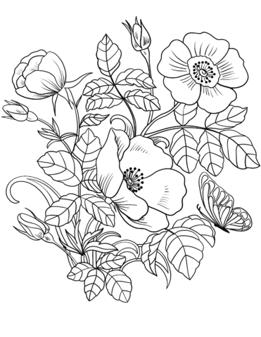 Disegno Di Fiori Di Primavera Da Colorare Disegni Da Colorare E Stampare Gratis