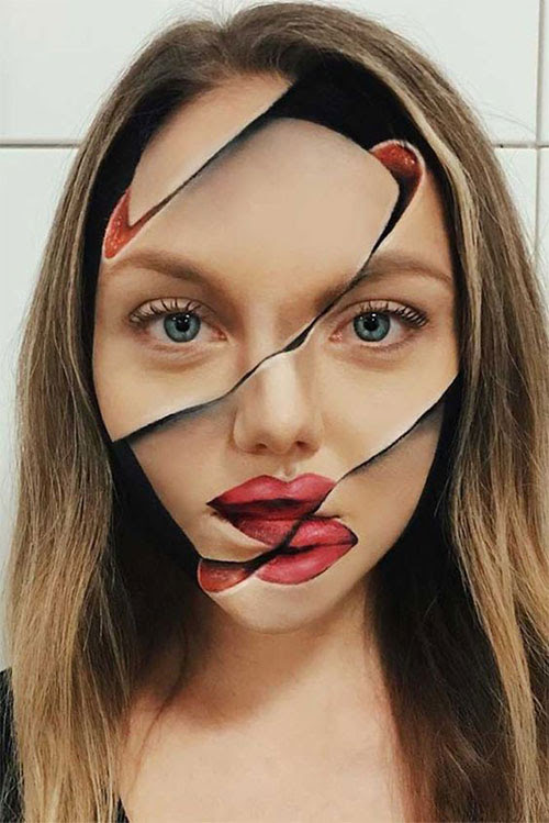 30 Spooky Creepy Illusion Halloween Makeup Ideas 30 Spooky Creepy Illusion Halloween Makeup Ideas