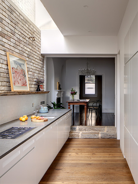HOME DZINE Kitchen  Kitchen goes from dark and dingy to light and mod