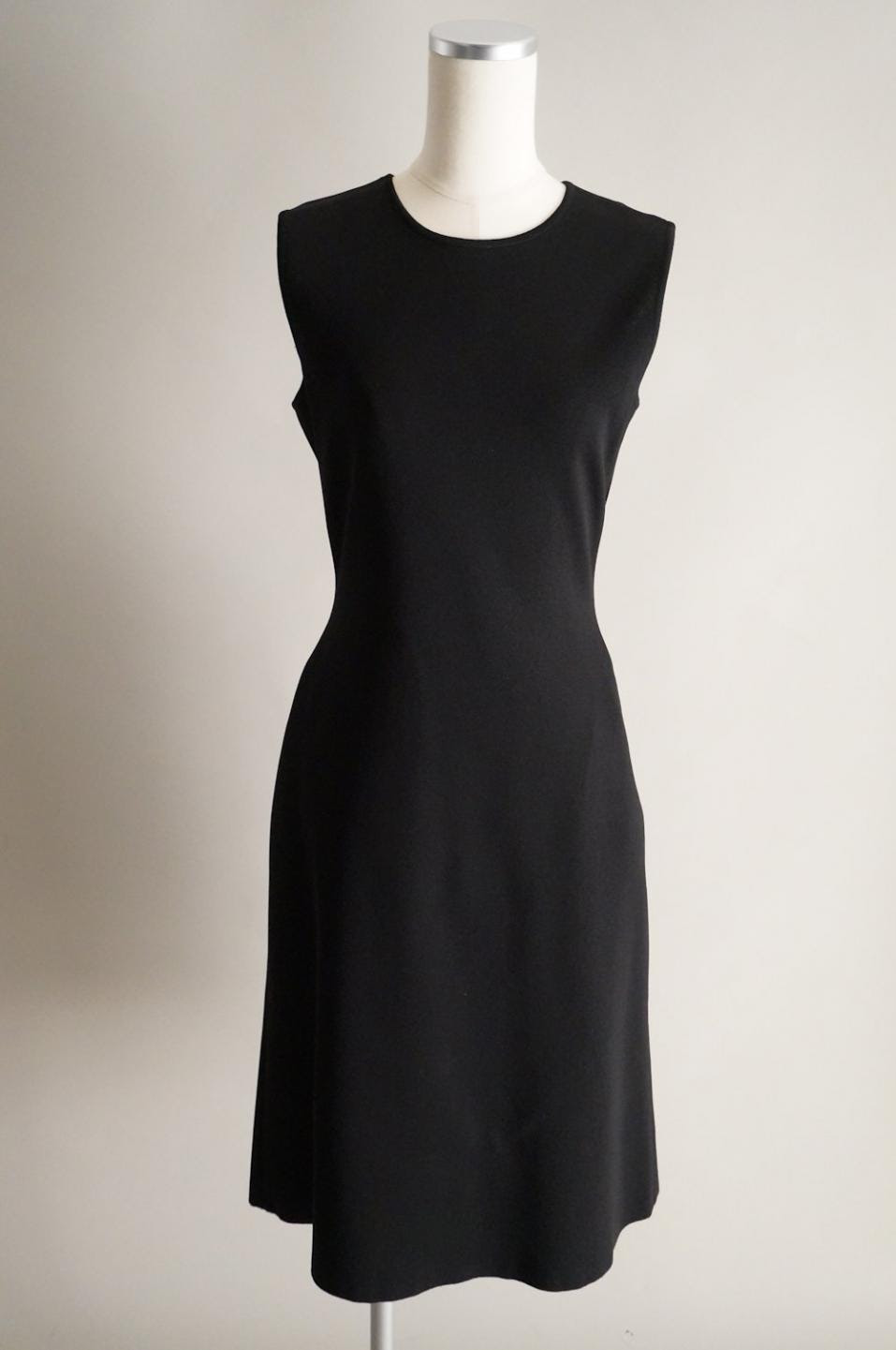 フォクシー シンプルニットワンピースドレス レンタルリトルブラックドレス テン Rental Little Black Dress Ten