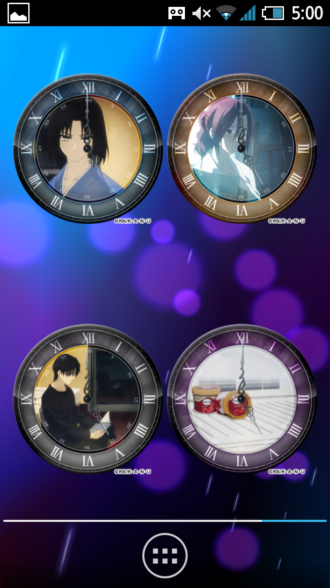 Android Kara No Kyoukai Clock Widget 時計 劇場版 空の境界 Kara No Kyoukai Battery Widget All Three Oreimo Live Wallpaper Nyaa