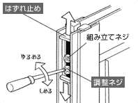 網戸の取り外し方 茨木市の山川建築工務店