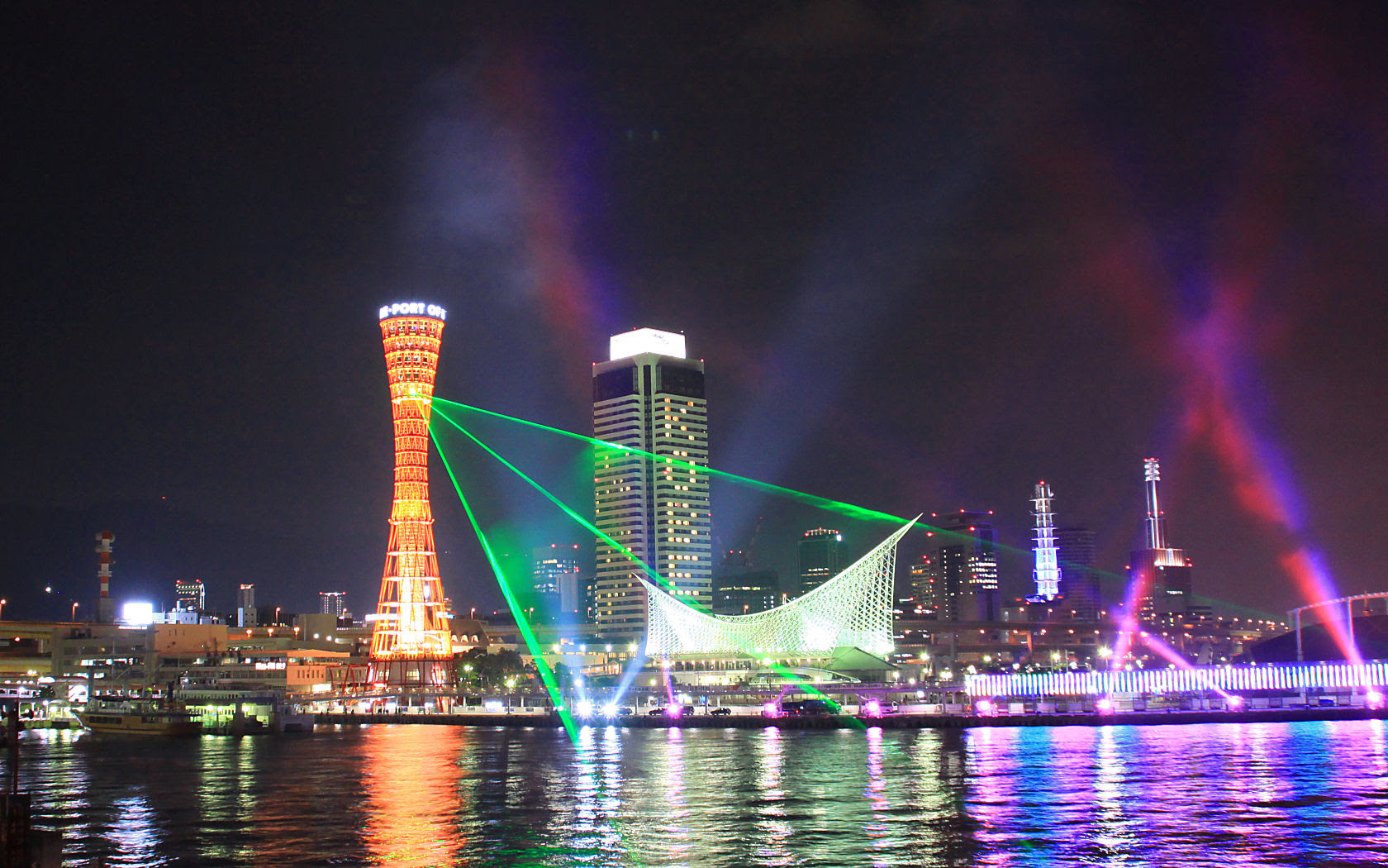 ハーバーランド 神戸夜景壁紙 無料壁紙 神戸の夜景情報11 神戸夜景壁紙ブログ