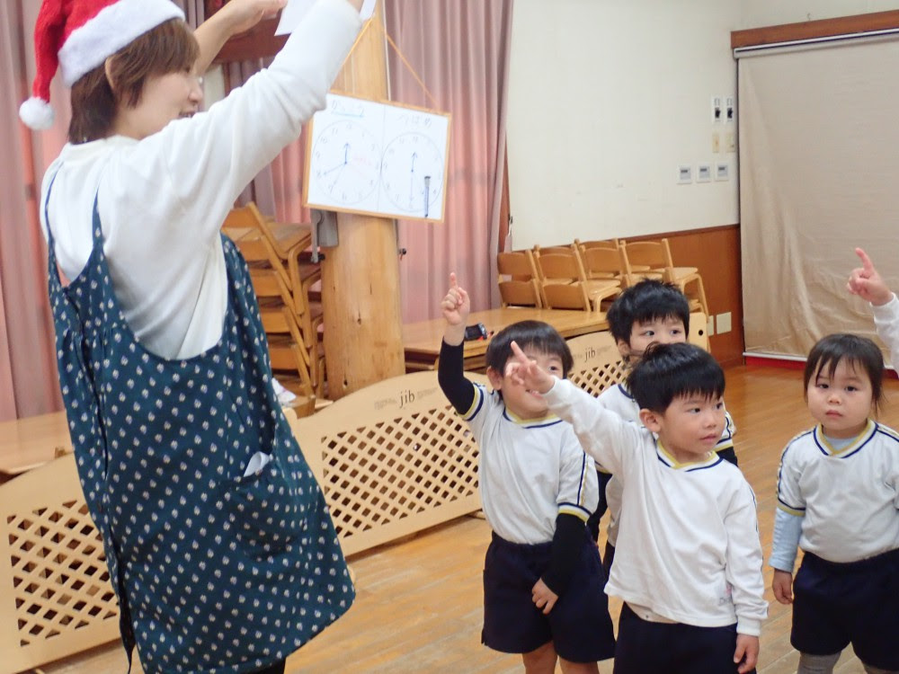 幼児クリスマス会 桜木こどもの森