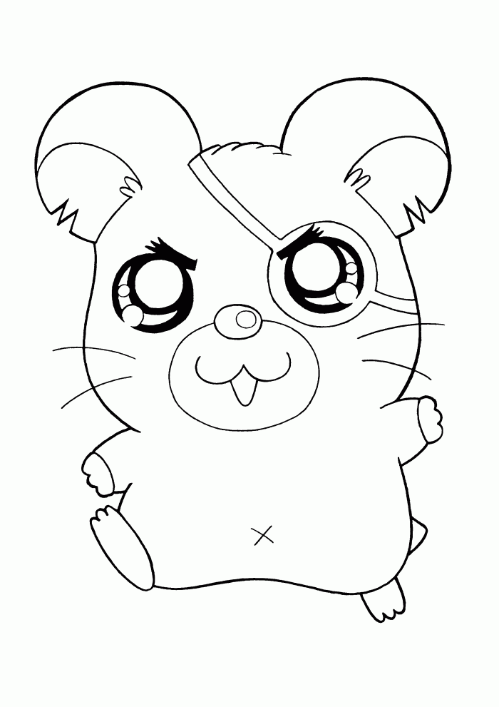 Download Cute Hamster Coloring Pages - Coloring Home