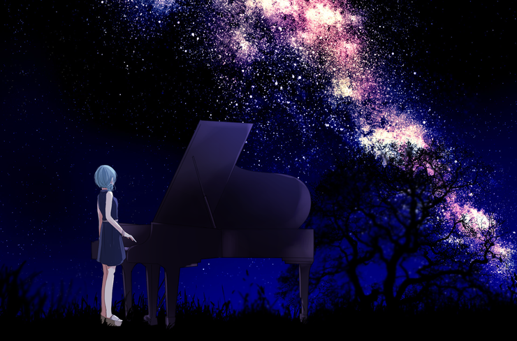 綺麗な夜空の高画質画像な壁紙をまとめました 奇跡の写真から綺麗なイラストまで 写真まとめサイト Pictas