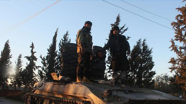 ISIS forces advancing in the Golan
