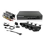 Zmodo PKD-DK0856-500GB 8 Channel DVR CCTV 4 Infrared Camera System with 500 GB Hard Drive