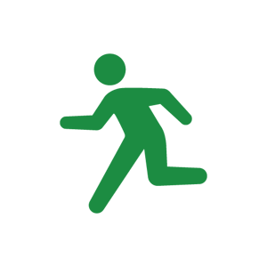 非常口の人 Human Pictogram 2 0 無料 人物ピクトグラム素材 2 0