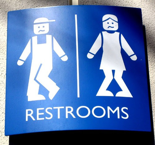 funny toilet signs