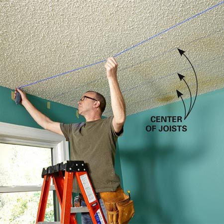 Why Remove Popcorn Ceiling When You Can Cover It With ...