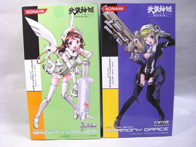 武装神姫light第二弾 シスター型mms ハーモニーグレイス ナース型mms ブライトフェザー ブログっぽいレビュー置き場