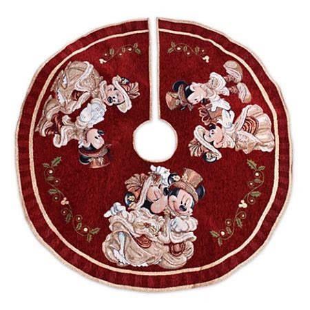 disney christmas tree skirt mickey  minnie mouse