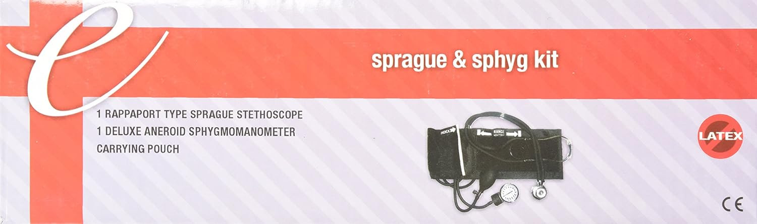 Amazon.com: Dixie EMS Blood Pressure and Sprague Stethoscope Kit ...