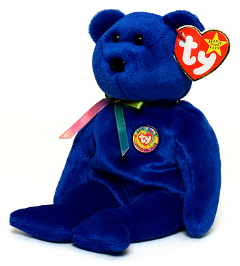 Clubby Ty Beanie Babies Bear