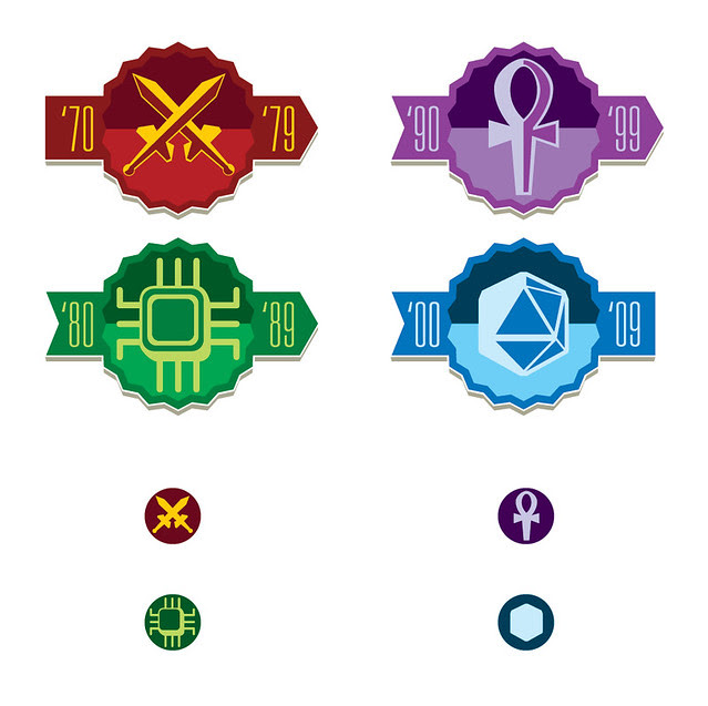 Designers & Dragons Icons
