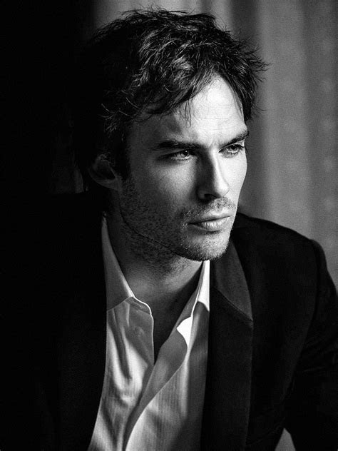 ian somerhalder  black  white poster  hot posters