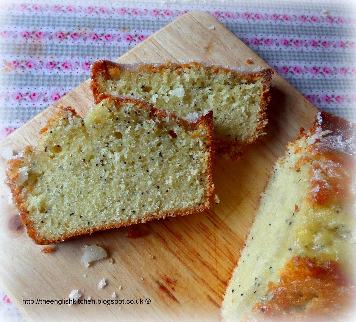 Almond Glazed Poppy Seed Bread Almond Glazed Poppy Seed Bread