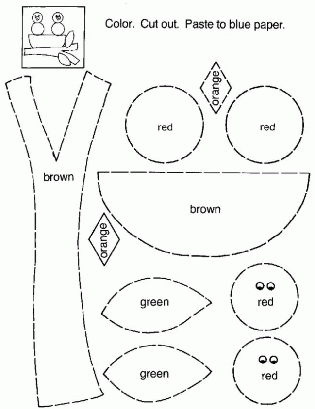 Cut And Paste Kids Activity Clip Art Library