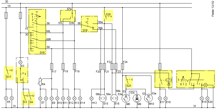 Auto Schaltplane Lesen - Wiring Diagram