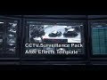 CCTV Surveillance Pack - After Effects Template – Video displays - Video...
