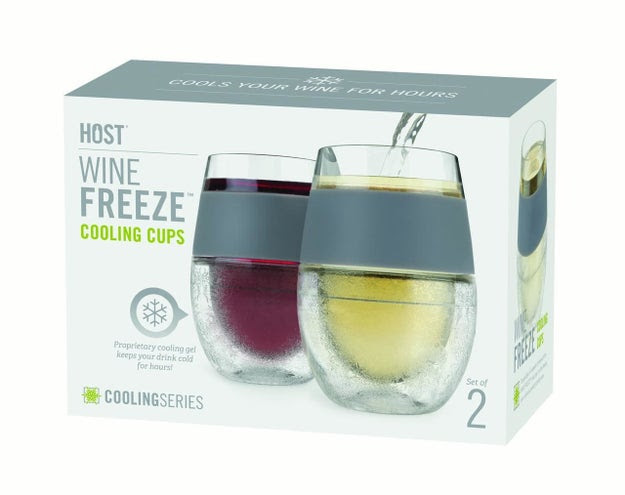 These HOST FREEZE™ cooling cups to keep your drinks cold without watering them down.