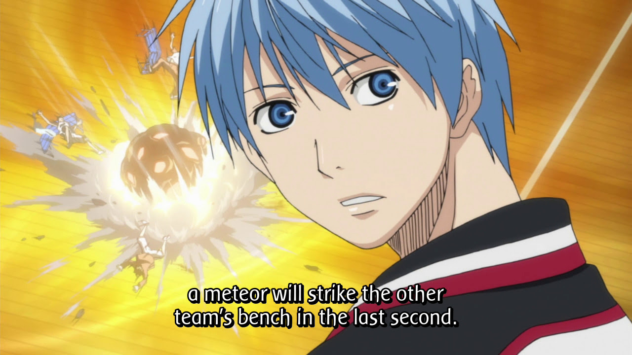 Anime Screencap I Cant Kuroko No Basuke Kuroko No Basket Tetsuya