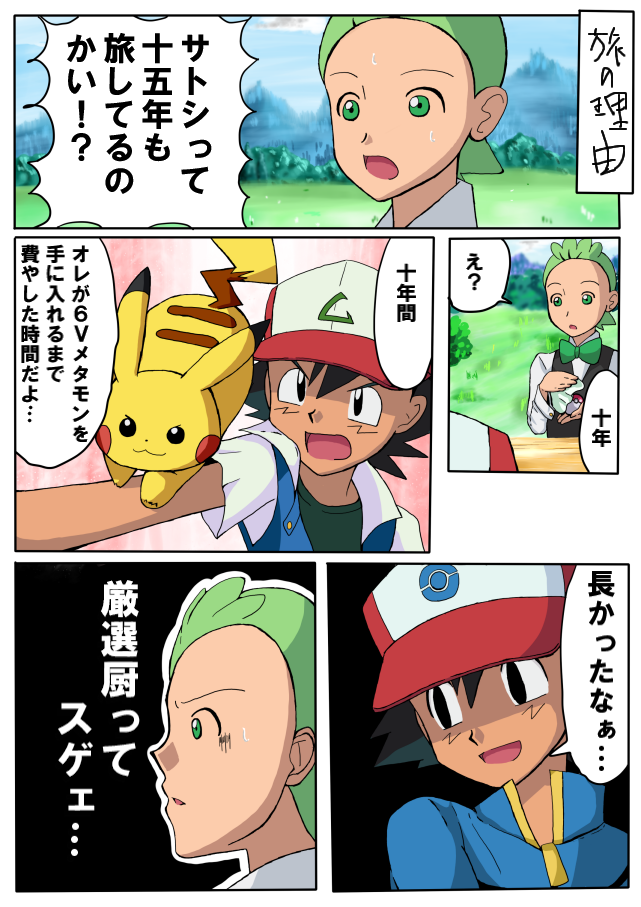 ポケったりなんかしたり 廃人向けポケモン漫画10話 旅の理由