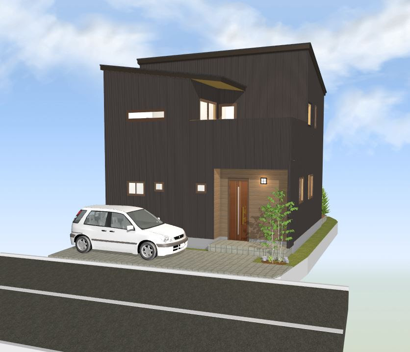 間取り成功例27坪 北西の風景を楽しむ家 アトリエコジマ 注文住宅理想の間取り作りと失敗しないアイデア 実例集