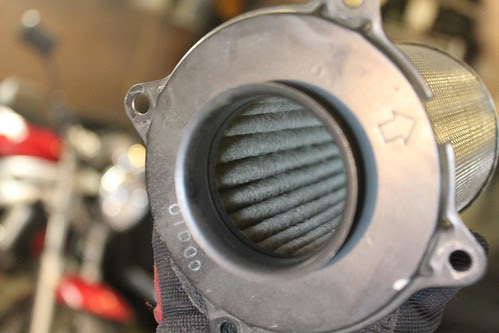 GS500 Air Filter Replacement