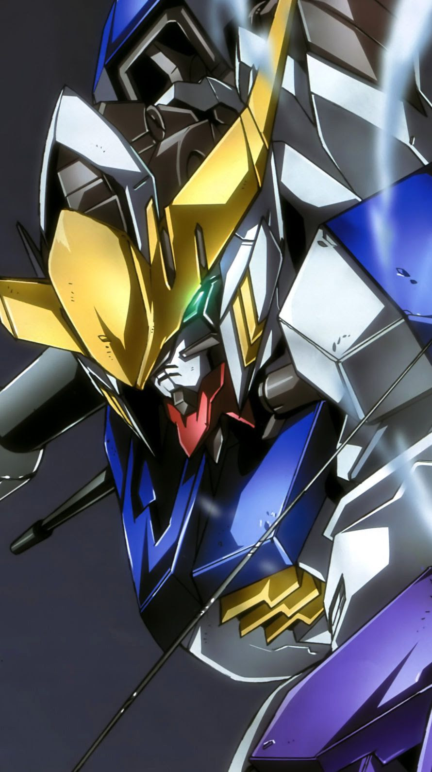 元の壁紙 かっこいい ガンダム バルバトス 花の画像