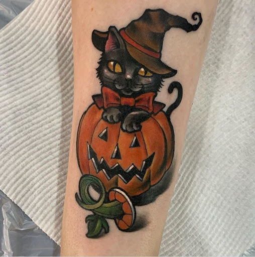 Large Halloween Temporary Tattoos