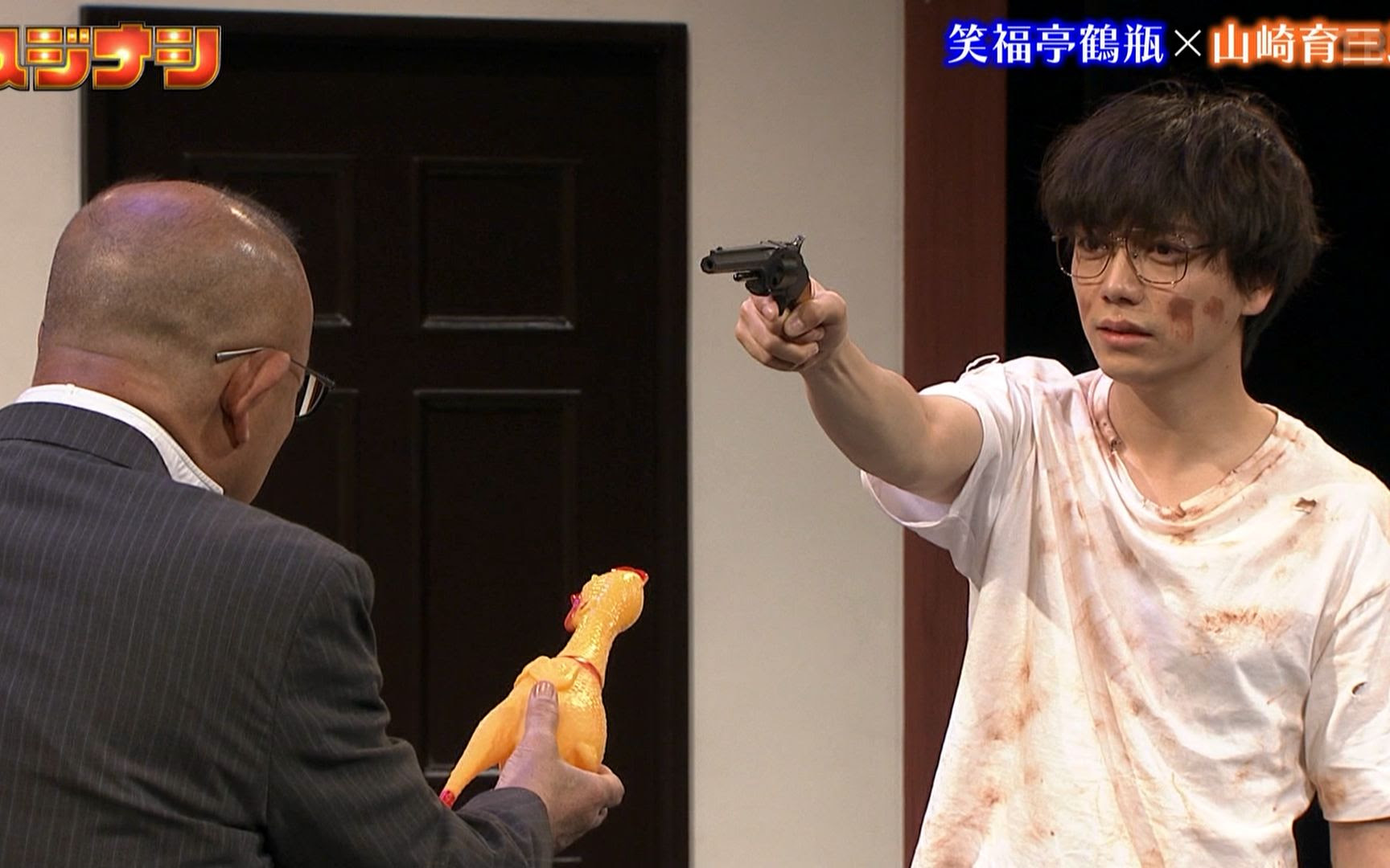 即兴舞台 スジナシvol 13 笑福亭鶴瓶 山崎育三郎 哔哩哔哩 つロ干杯 Bilibili