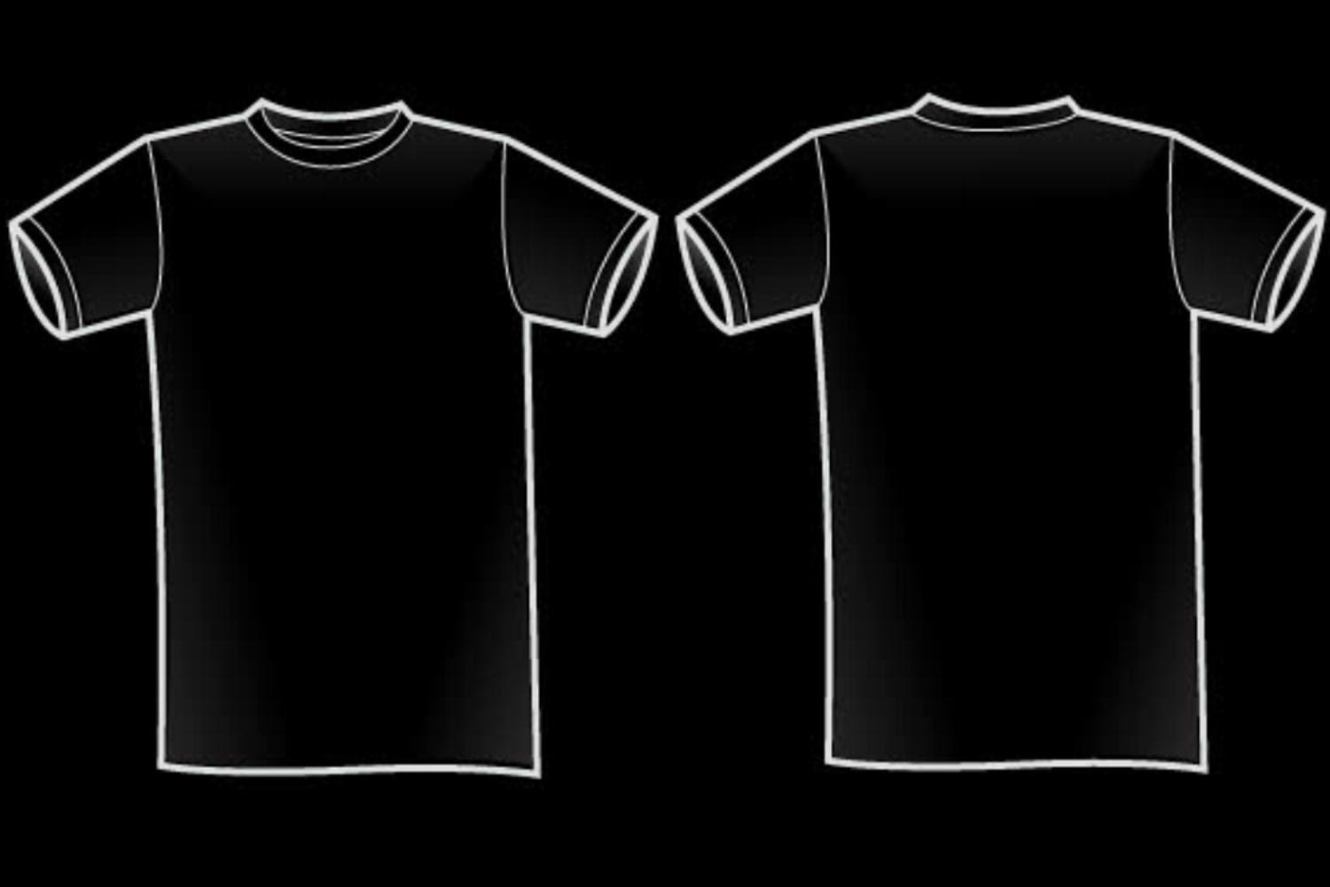Download Black Shirt Vector at GetDrawings | Free download