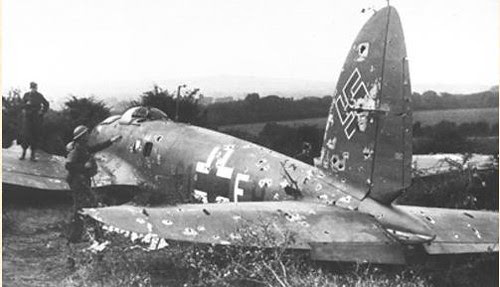 Crashed Heinkel