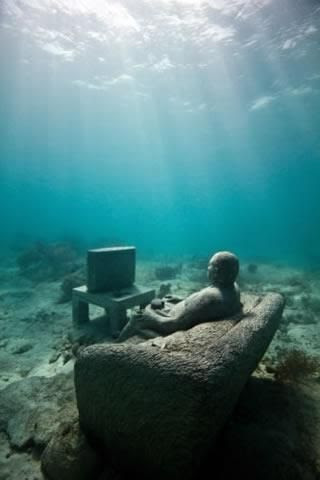 Underwater Sculptures in Grenada