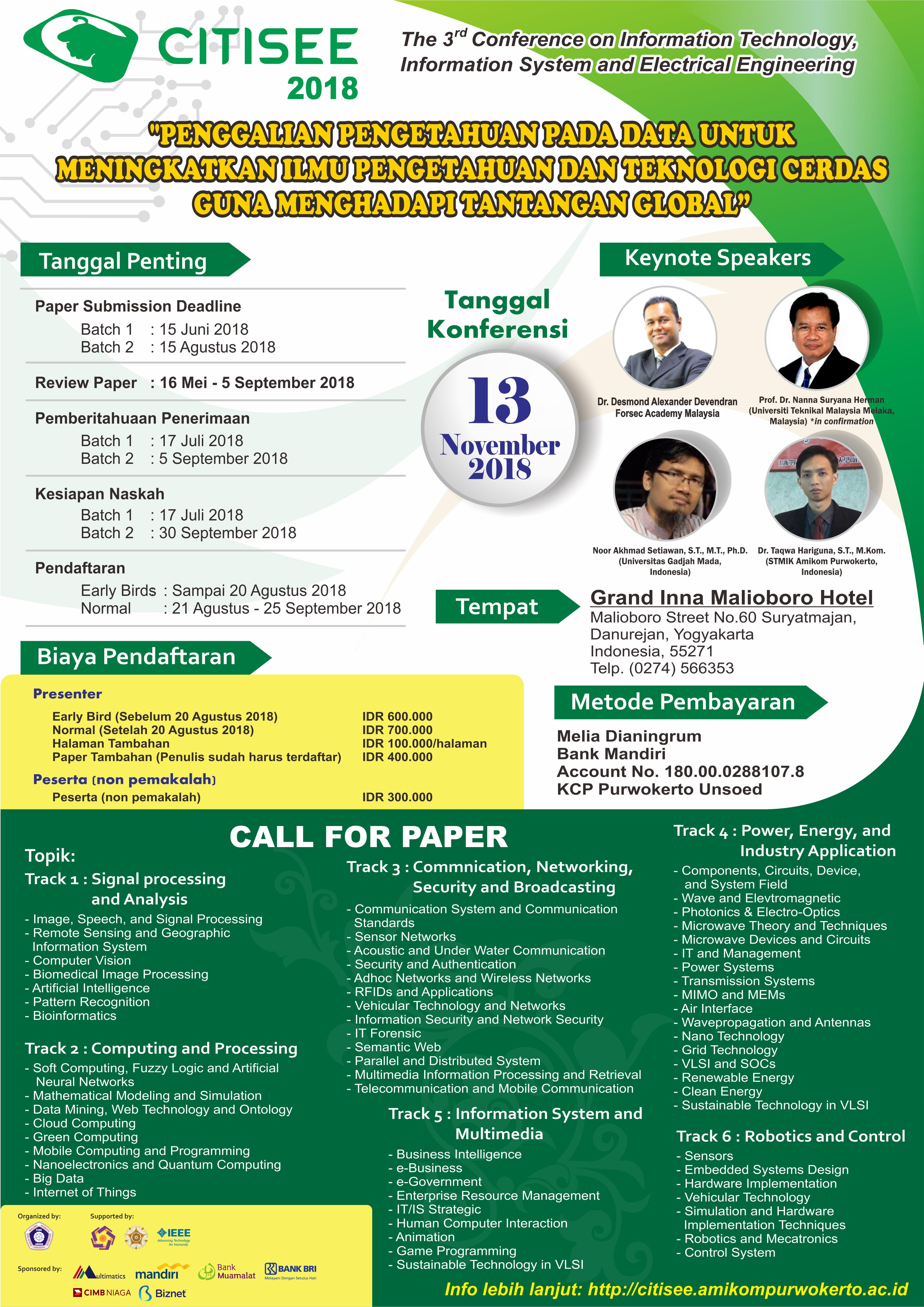 Poster CITISEE 2018