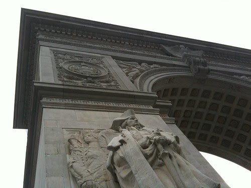 Washington Square Arch, renovated
