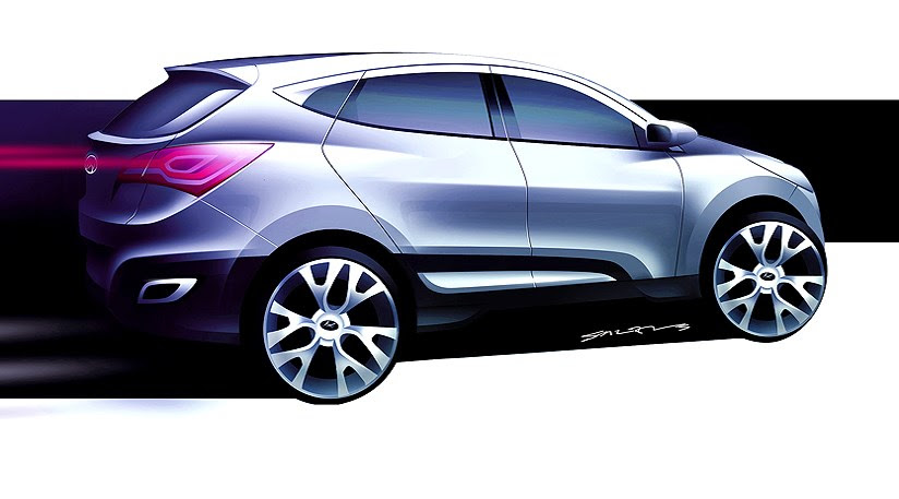 2010 Hyundai ix35 to Debut in Frankfurt - Teaser Shot 2010 Hyundai ix35 to Debut in Frankfurt - Teaser Shot