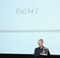CUPERTINO, CA - OCTOBER 16:  Apple CEO Tim Cook speaks during an event introducing the new iPad Air 2 and iPad Mini 3 at Apple's headquarters October 16, 2014 in Cupertino, California.  (Photo by Justin Sullivan/Getty Images)