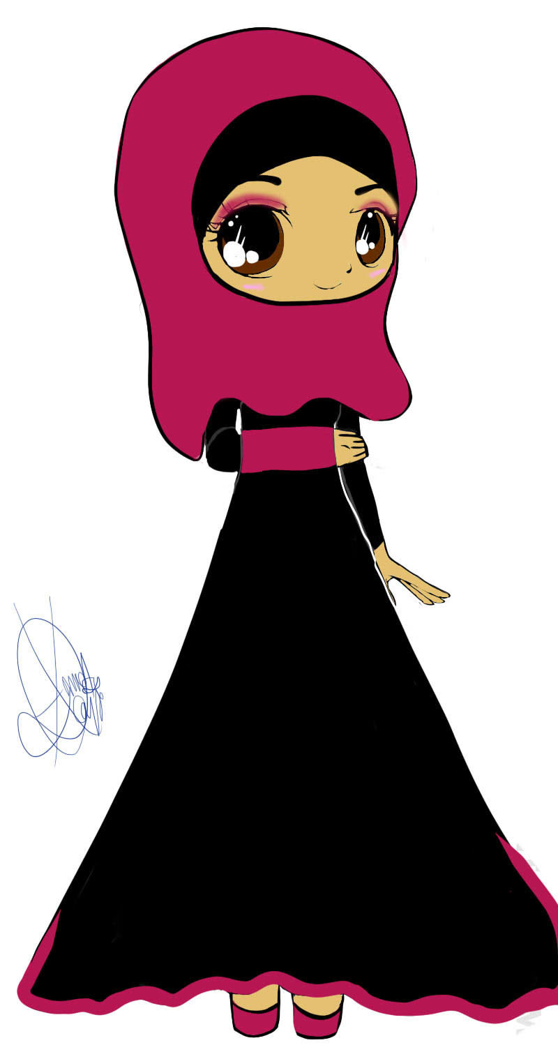  Muslimah Drawing  at GetDrawings Free download