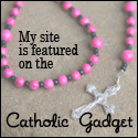 I'm Featured on the Catholic Gadget