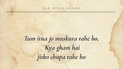 best hindi lyrics for caption